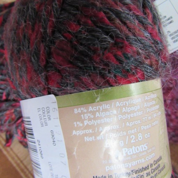 Lot 4+ sks of Wool Acrylic Yarn - Picture 4 of 6